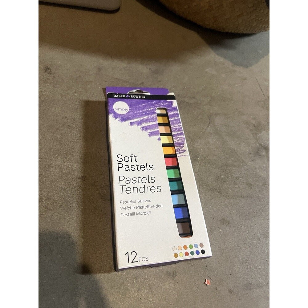Simply Soft Pastels 12 Basic Color Assortment #105007 - Open Box